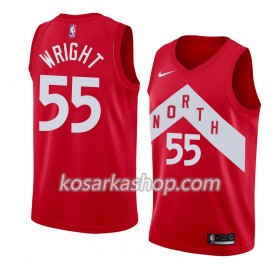 Dres Toronto Raptors Delon Wright 55 Nike 2018-19 Crvena Swingman
